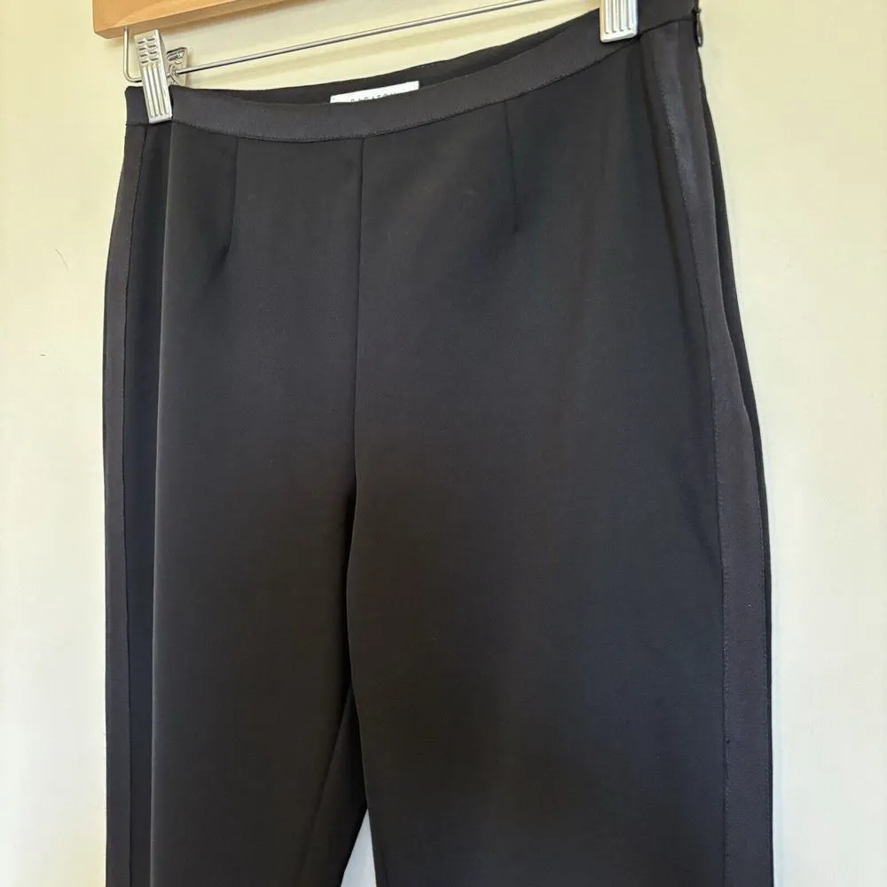 Aritzia Babaton Pants 4 Slim Ankle Tuxedo Trouser Black‎ Side Stripes - Image 2