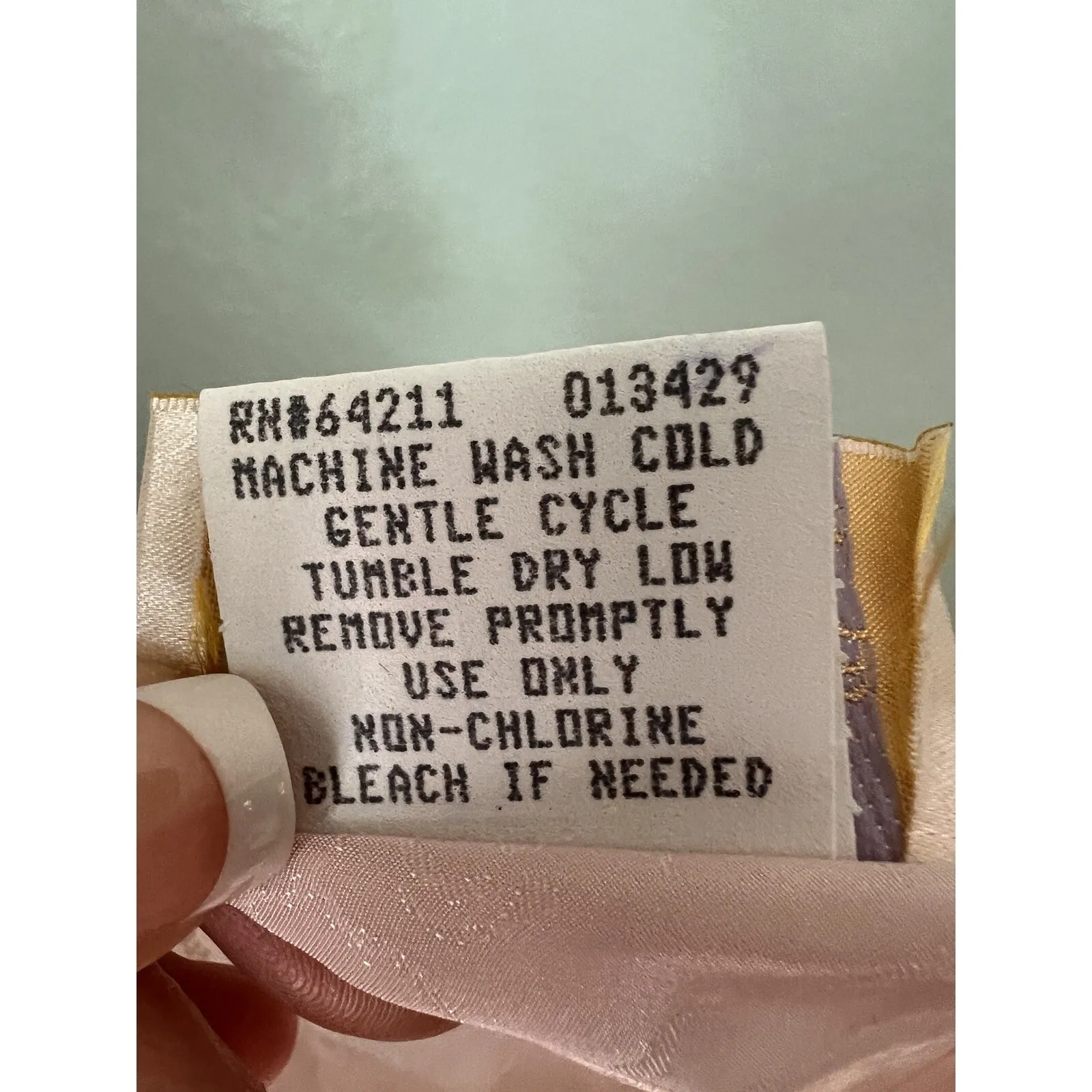 California Dynasty Size Large Poly Nightgown Vintage Y2k Babydoll Teddy Coquette Pink - Image 5