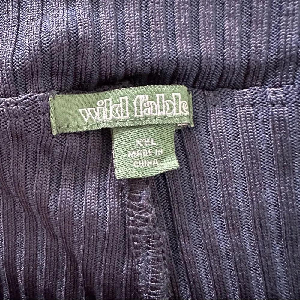 Wild Fable Navy Blue Ribbed Pull On Shorts Size XXL NWT - Image 3