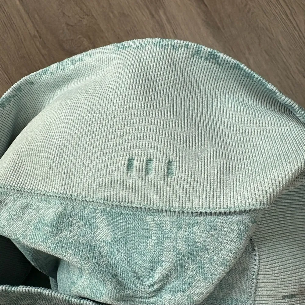 GYMSHARK Blue Green Seafoam Butt Enhancer Stretch Leggings Pant Womens Small - Image 6