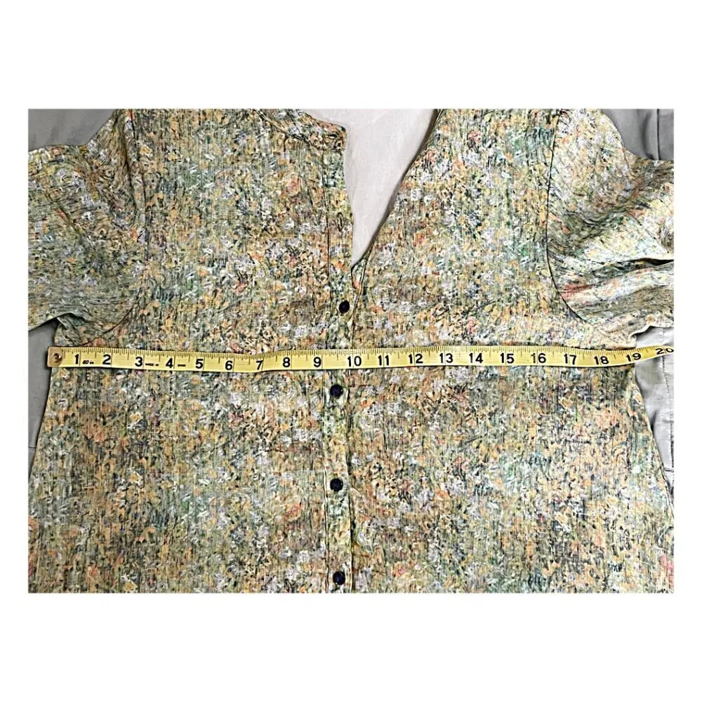 ZINK London Dress with‎ Pockets Size M Button Up Fully Lined EUC Size M - Image 3