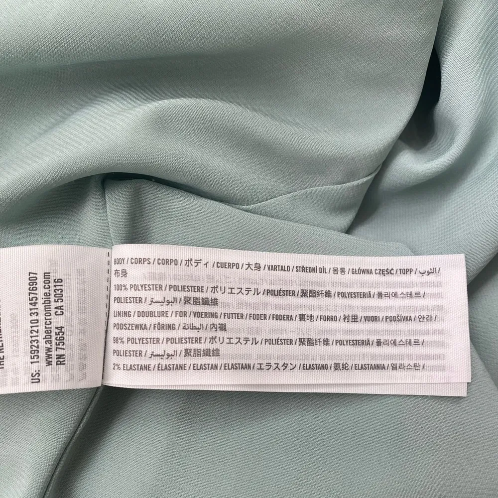 Abercrombie & fitch Elegant Mint Green Dress size small - Image 12