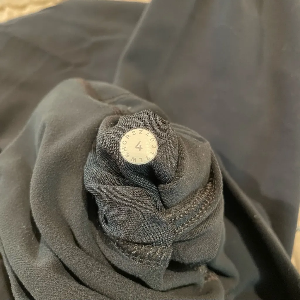 Lululemon Align Crop 19" Activewear Leggings Blue Tied 4 W6HGRS - Image 6