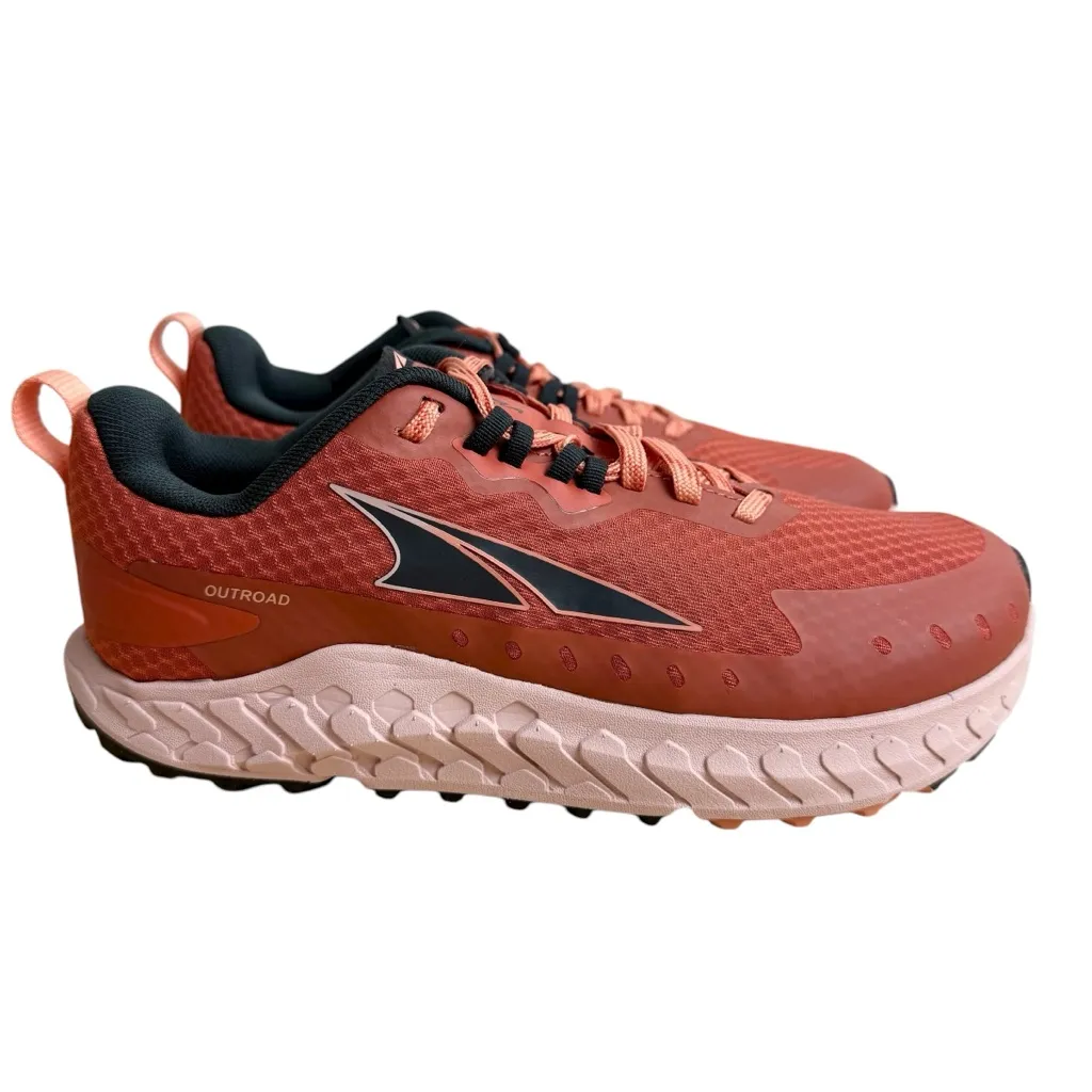 Altra Outroad Trail Running Shoes Orange Women’s Sz 7.5 - Image 2