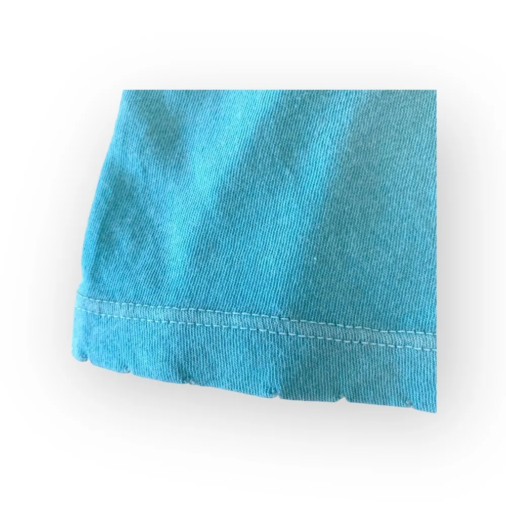 VHTF: OG  Couture ❁ Festival Winged Logo Graphic T Shirt ❁ Aqua Blue ❁ S - Image 11