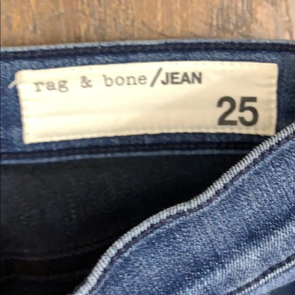 Rag & Bone High Rise Ankle Skinny Jeans In Alembic - Image 5