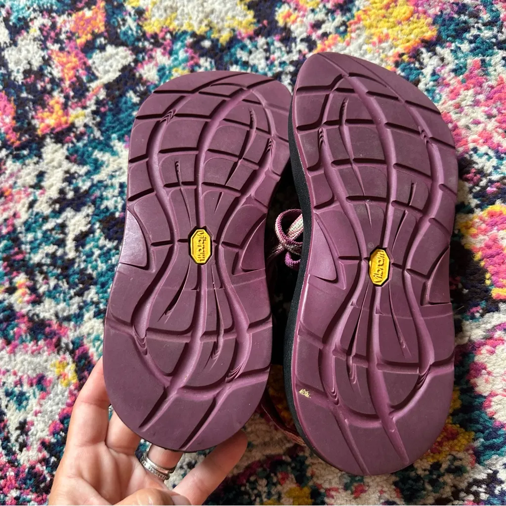 Chaco ZX2 Yampa Strappy Adjustable Sandal Womens 8 Pink Black - Image 7