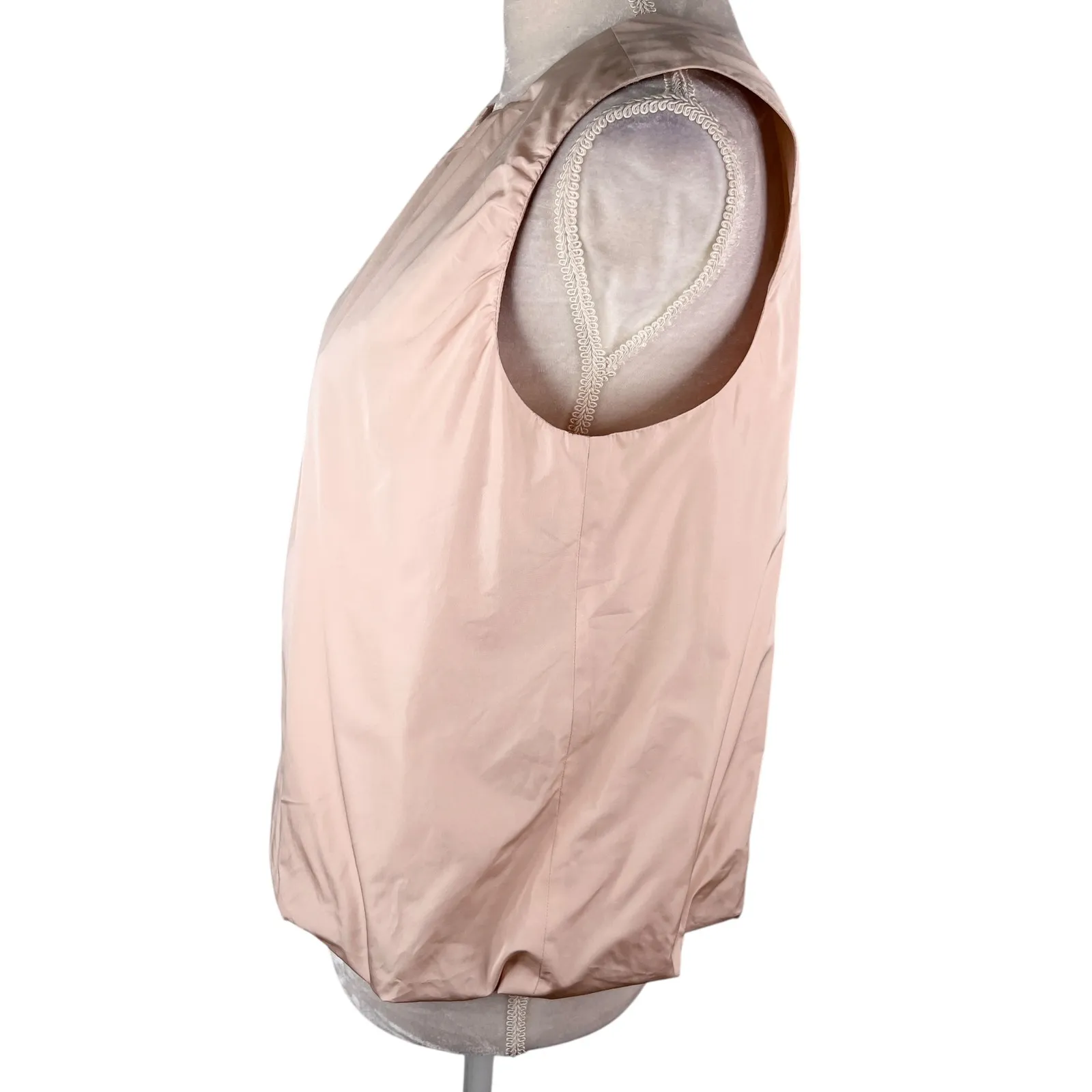 Sofie D'Hoore Boom Pota Cropped Sleeveless Top Nude 38 New - Image 3