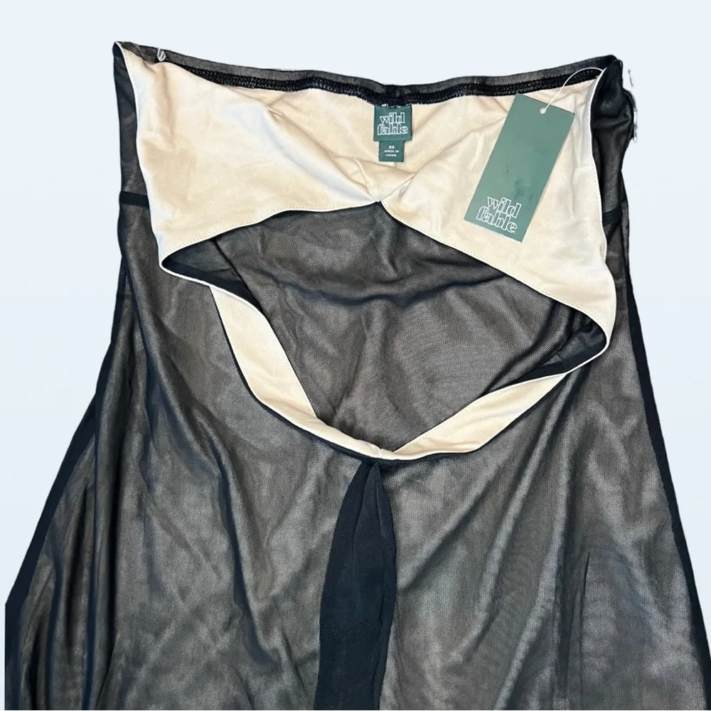 NWT ™ Halter-neck Mini Dress in Black, Size XS - Image 7