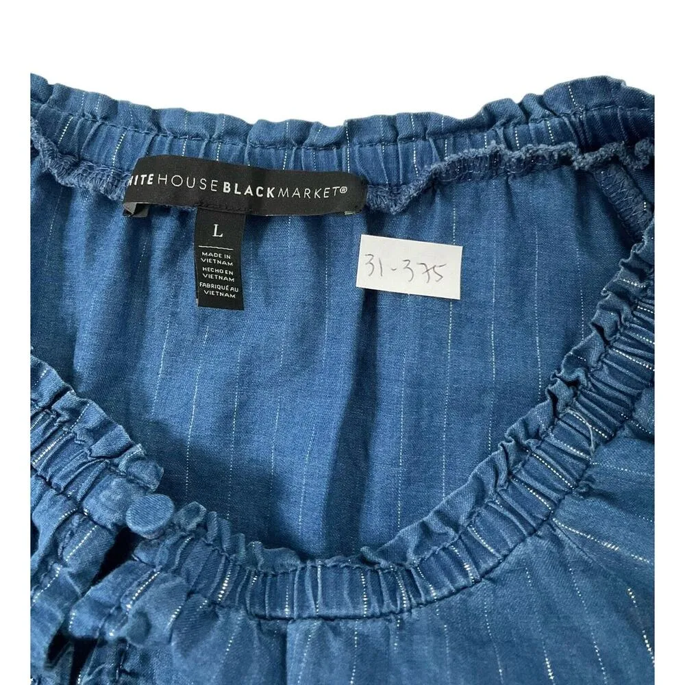 White House Black Market Women Size Large Long Sleeve (31-375) - Image 5