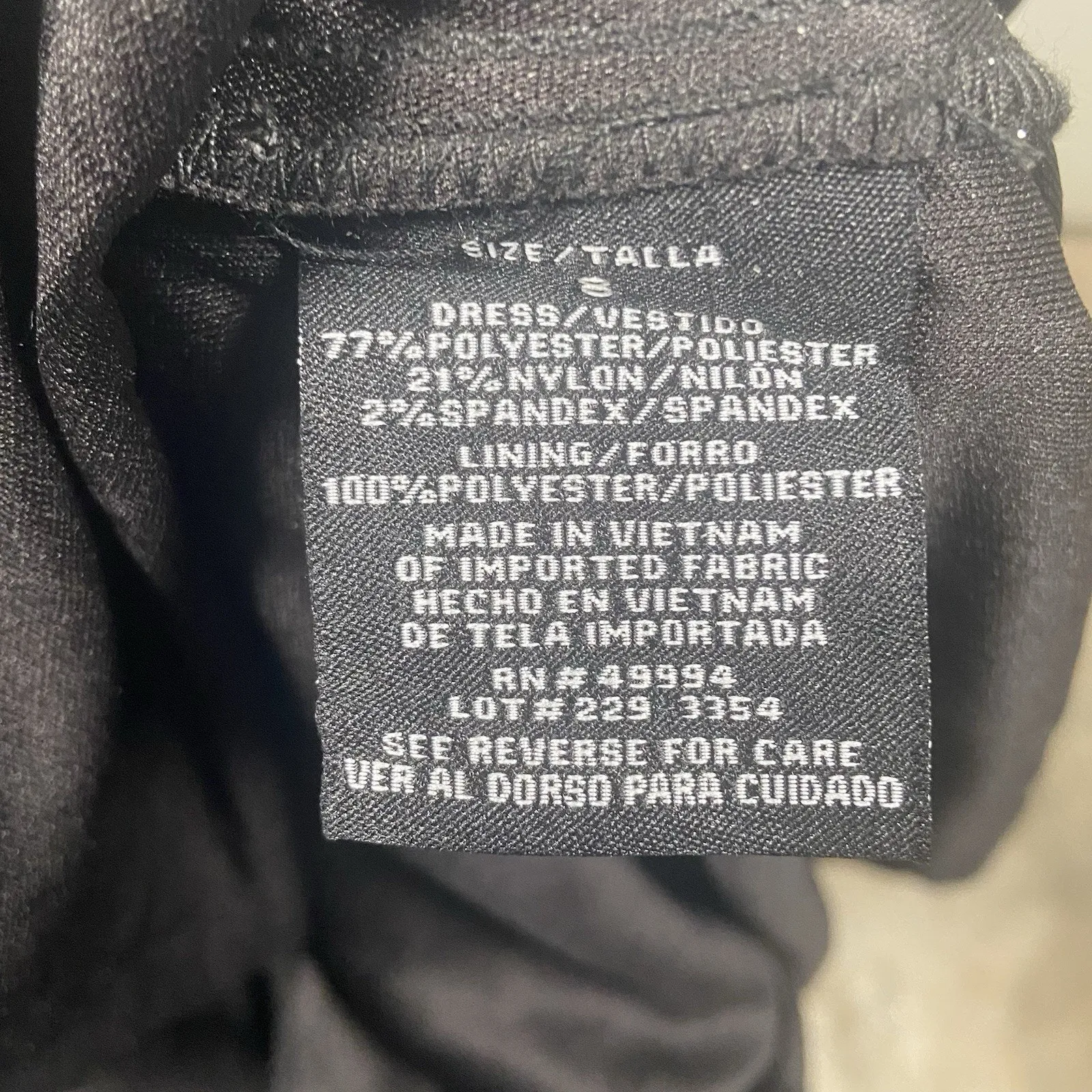 R & M Collec. Womens Size 8 Black Taupe Glitter Lace Keyhole Mermaid Gown Dress - Image 7