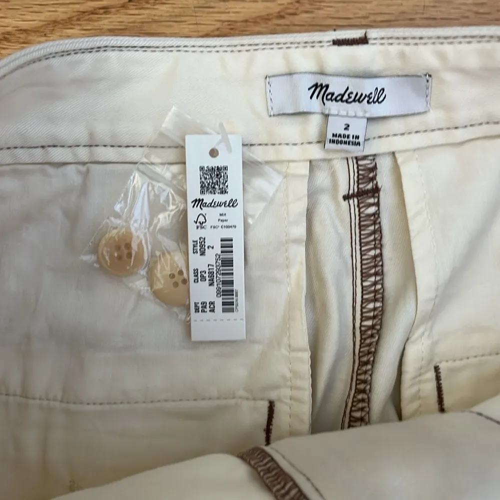 Madewell Pleated Straight Pants - Image 11