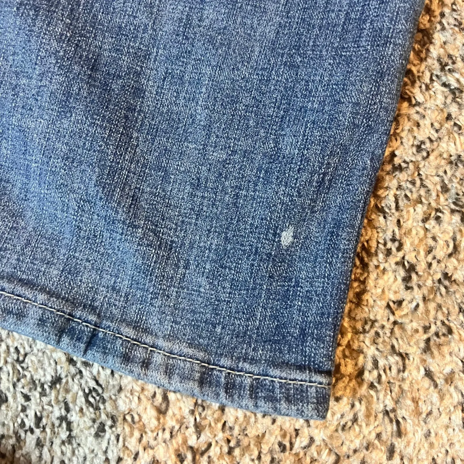 Wrangler Women's Straight Leg Jeans Blue Denim Size 11 x 34 - Image 9