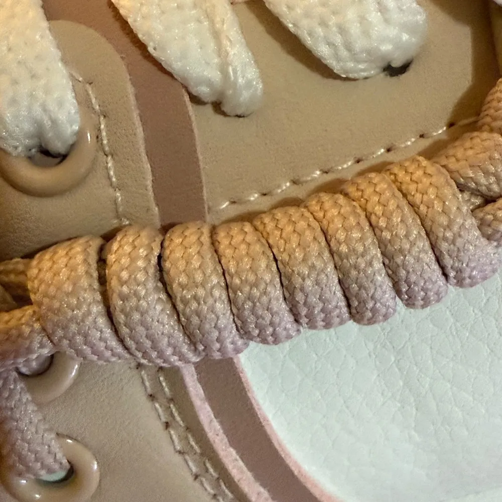 Women’s Lace Up White Sneakers - Image 8