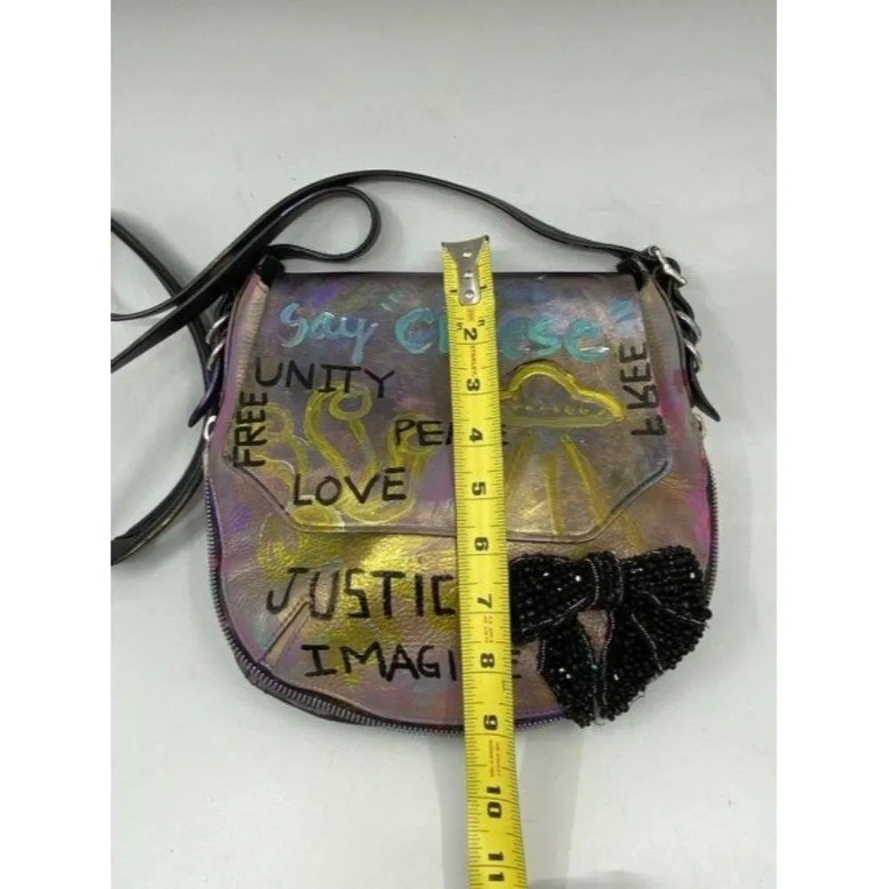 Rag and Bone  customized multicolor leather shoulde - Image 9