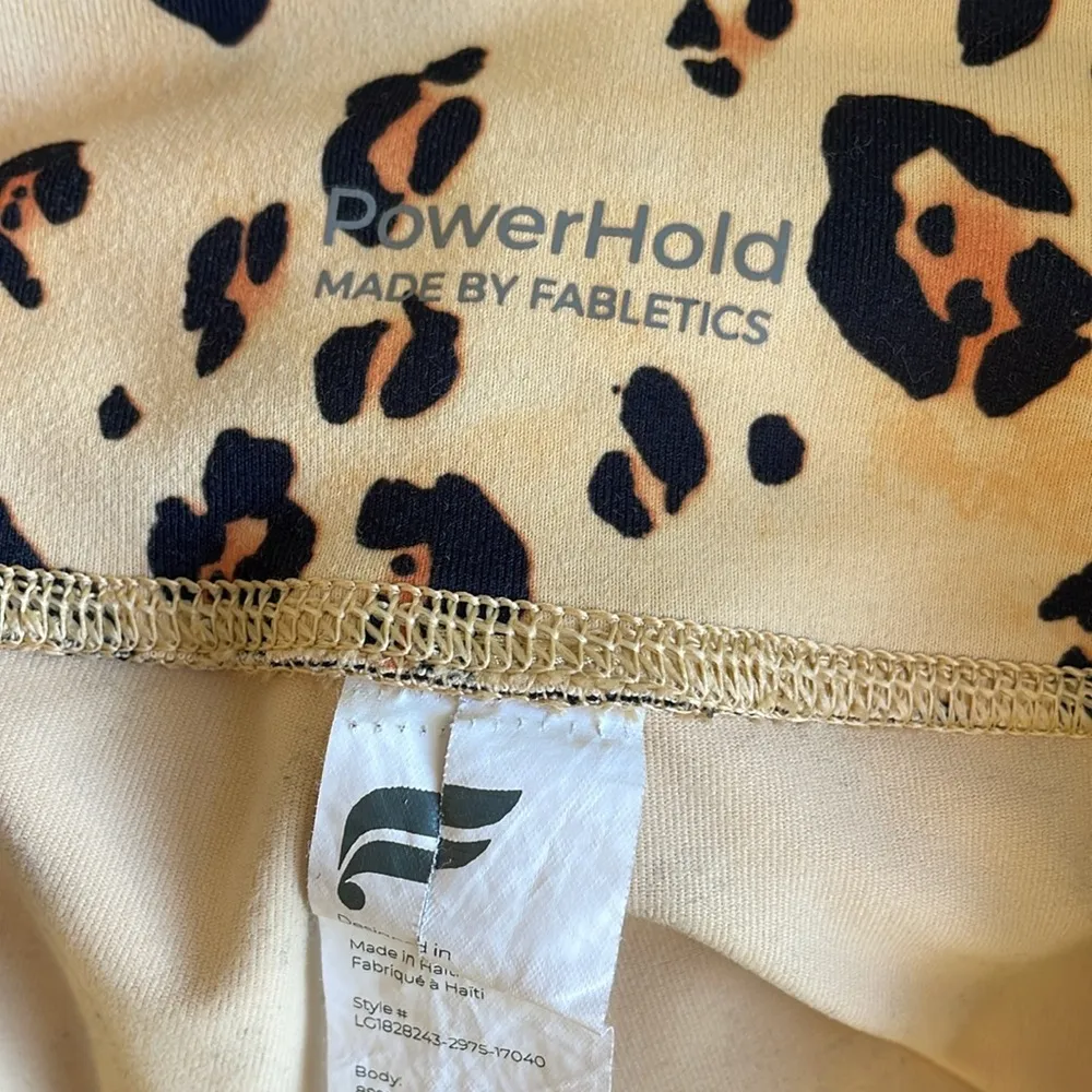 Fabletics Powerhold Animal Print Joggers - Image 4