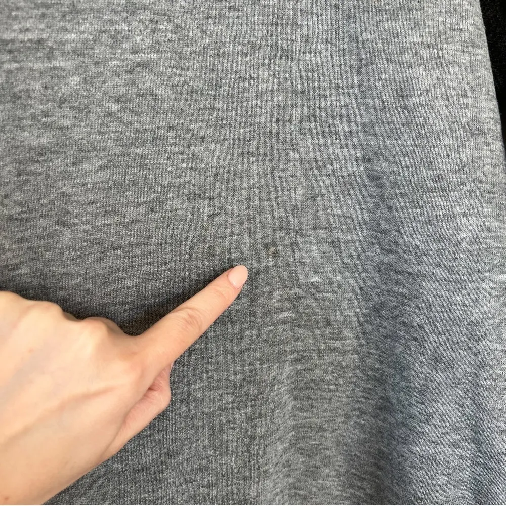 Vintage Plain Jerzees Sweatshirt - Gray - Image 3