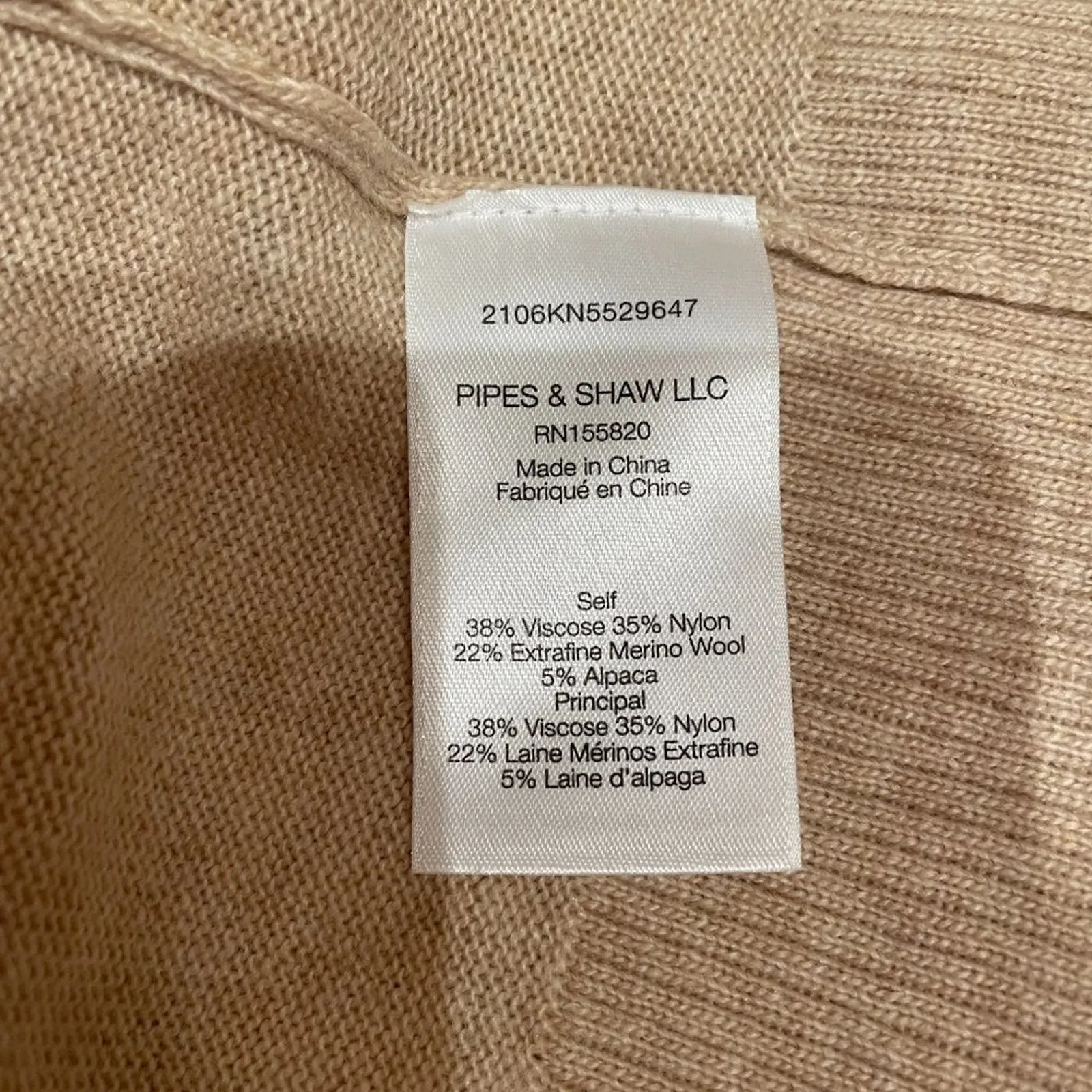 NEW Veronica Beard Long Wrap Cardigan Beige - Image 8