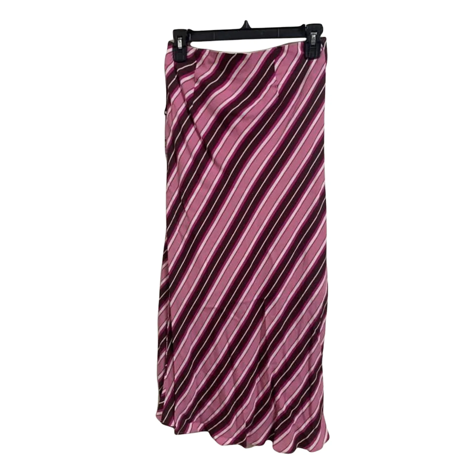 Leith Burgundy Fudge Scarf Midi Skirt Pink‎ Brown Size Small NWT $55 - Image 7