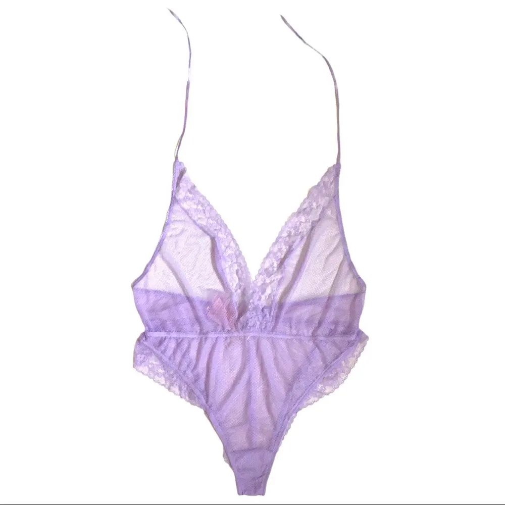 Savage x Fenty Lingerie Teddy Lavender Mesh Bodysuit 3Xl NWT - Image 5