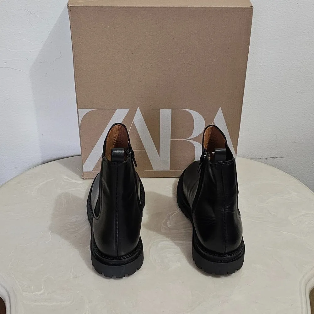 Botin Chelsea Piel 2107/230   Black   Women's Size 5 1/2 EU 38 - Image 5