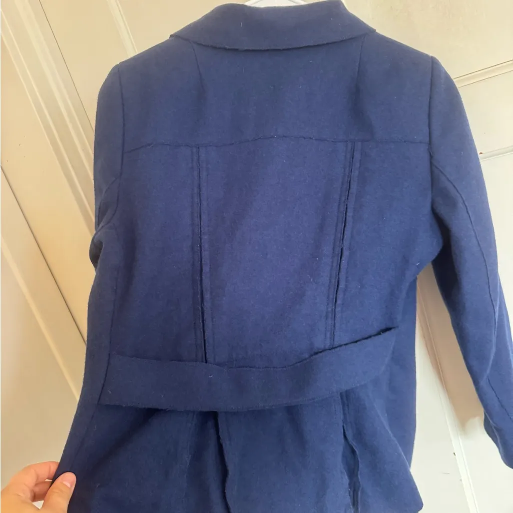 Akris Punto  navy blue wool jacket size US14 - Image 10