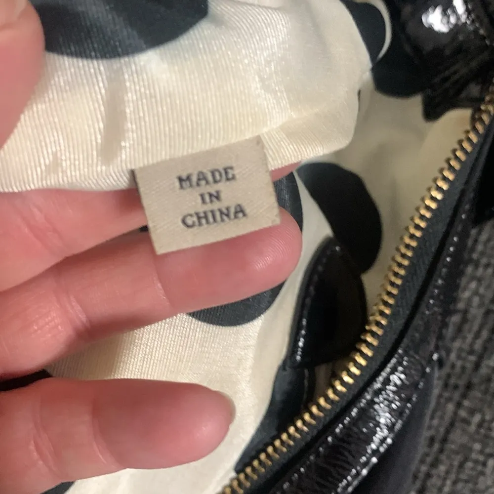 Kate Spade Large Black Nylon Purse - Image 5