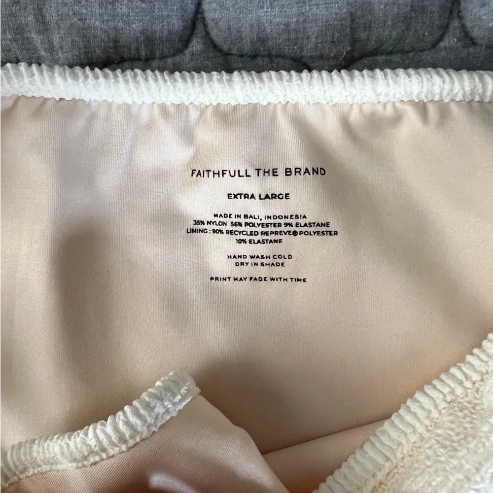 NWT FAITHFUL THE BRAND Hazel Ivory Bikini Bottoms US 10 - Image 97