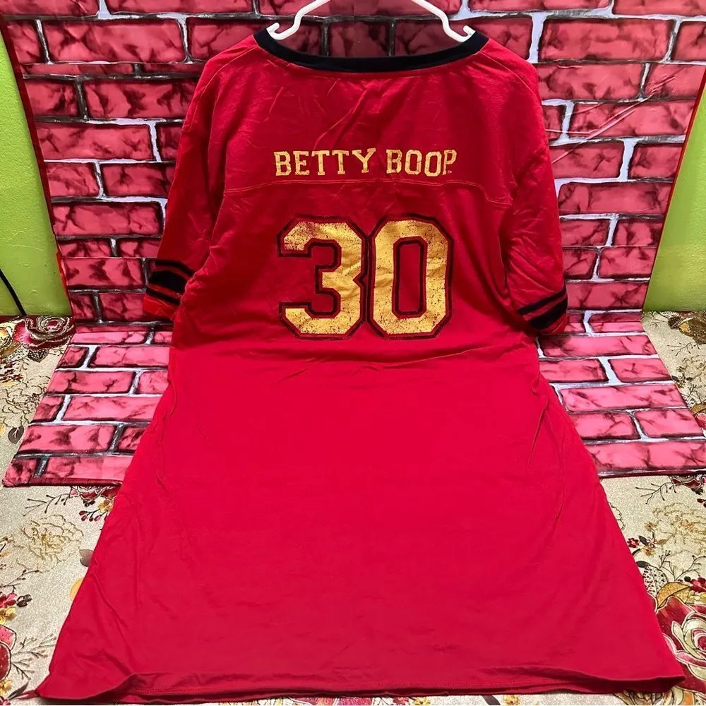 Universal Studios Betty Boop ladies night shirt XL vintage - Image 2