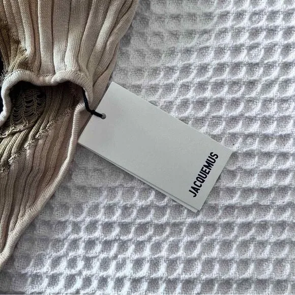 JACQUEMUS LA MAILLE HENRI BODYSUIT NWT size 40‎ - Image 9