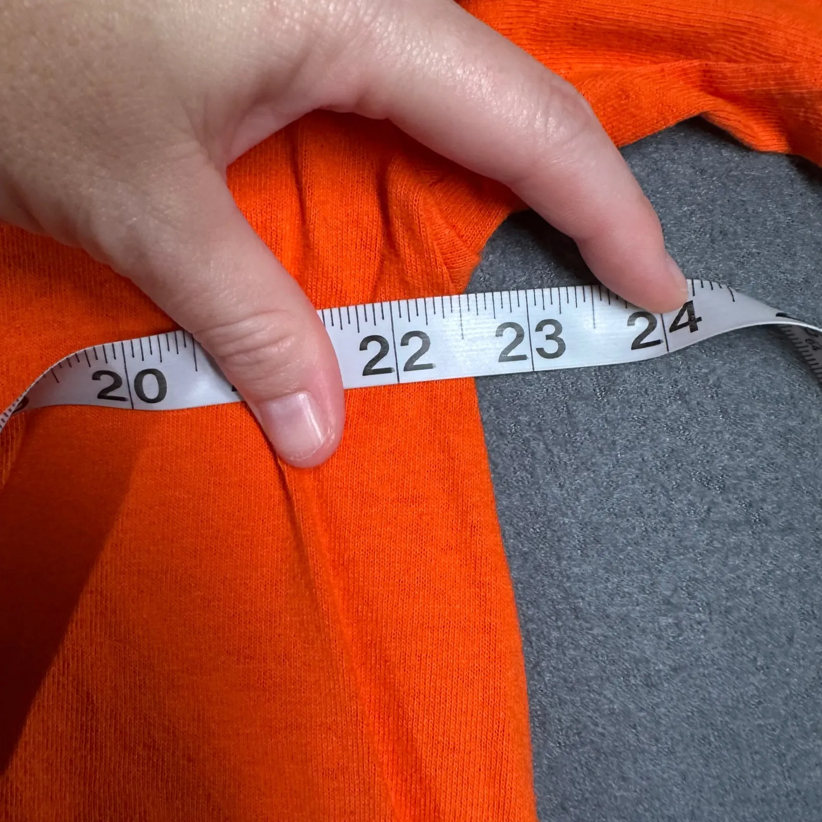 Auburn University Tigers T Shirt Large Soffe Orange College Football NCAA Vtg - Image 5