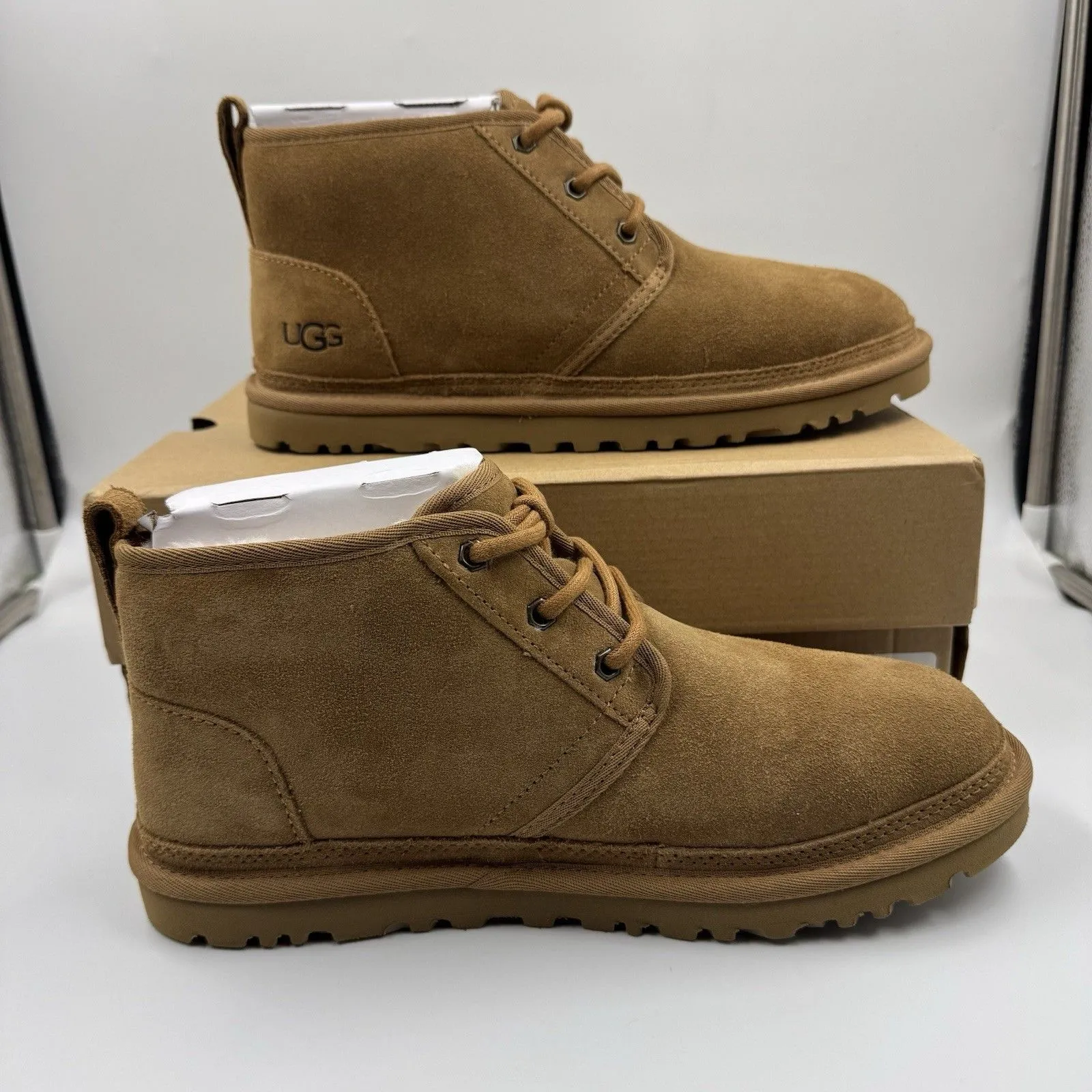 Authentic UGG Women’s Neumel Chukka Boots Chestnut US 10 Style 1094269New In Box - Image 5