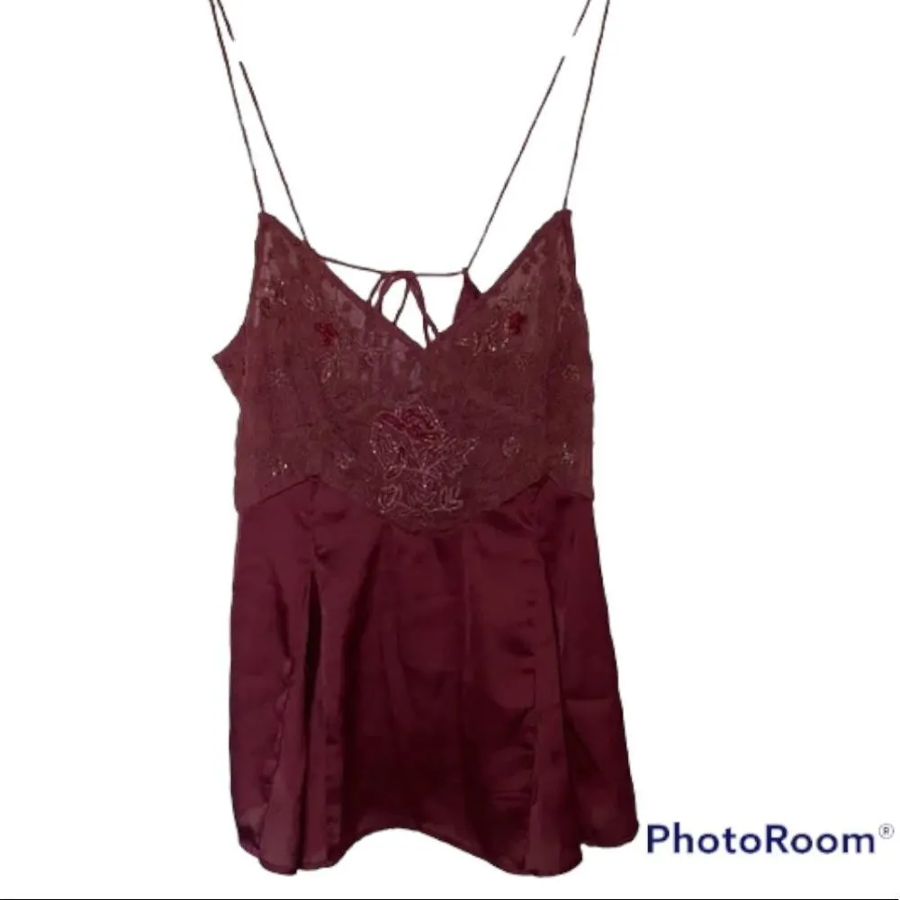 ✨NWOT✨FP Beaded Lace Satin Cami✨ - Image 5