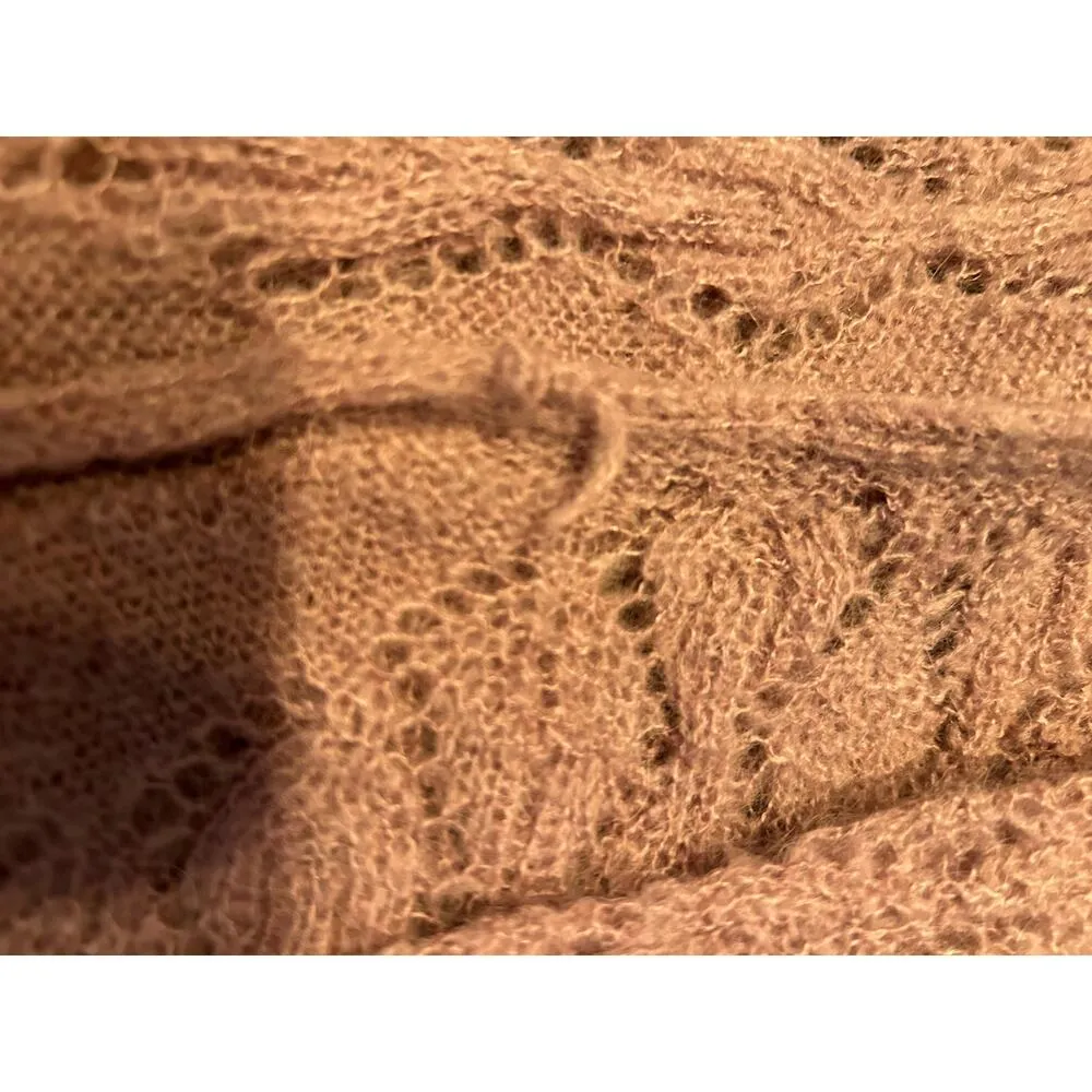 Free People Lavender Wool Blend oversized sweater, Size M - Image 7