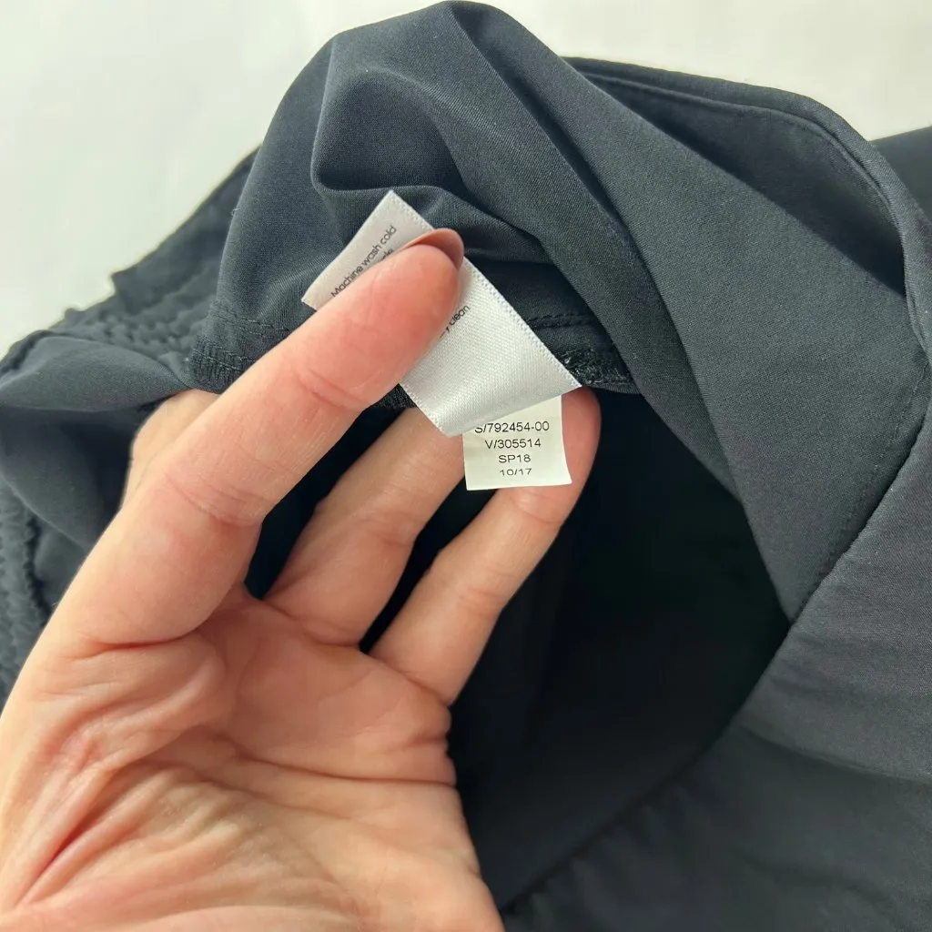 Athleta Black Lightweight Wide Leg Athletic Pant 10 - Image 5