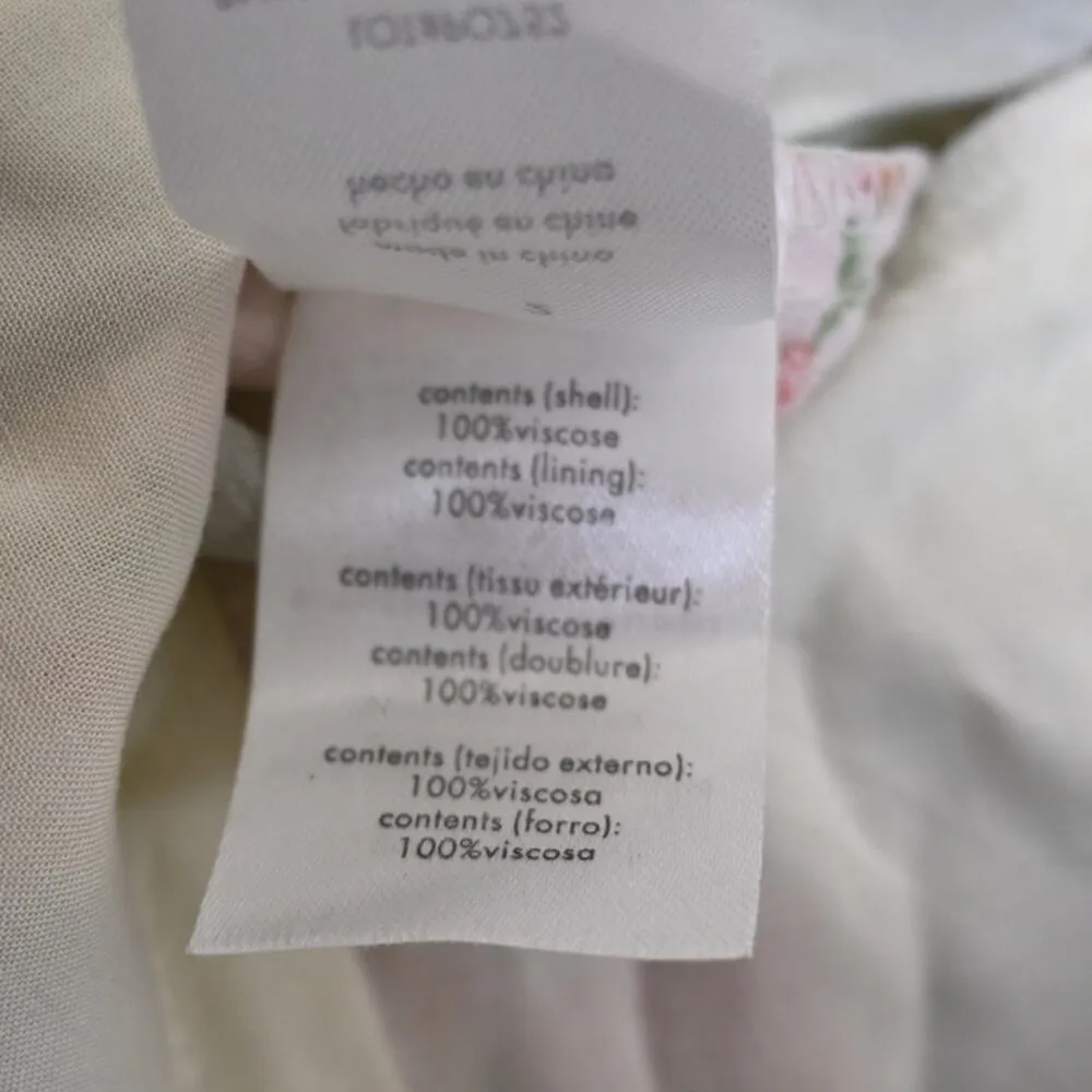 We Wore What Womens 2 Puff Sleeve Midi Dress in Rosewood Multi NEW - Image 11