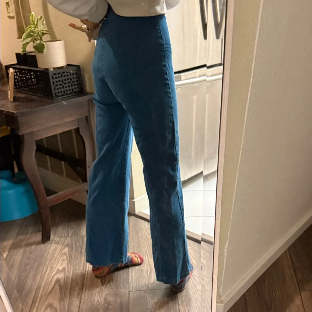 Revice Women's Blue Jeans rollergirl high waisted 70’s retro - Image 15