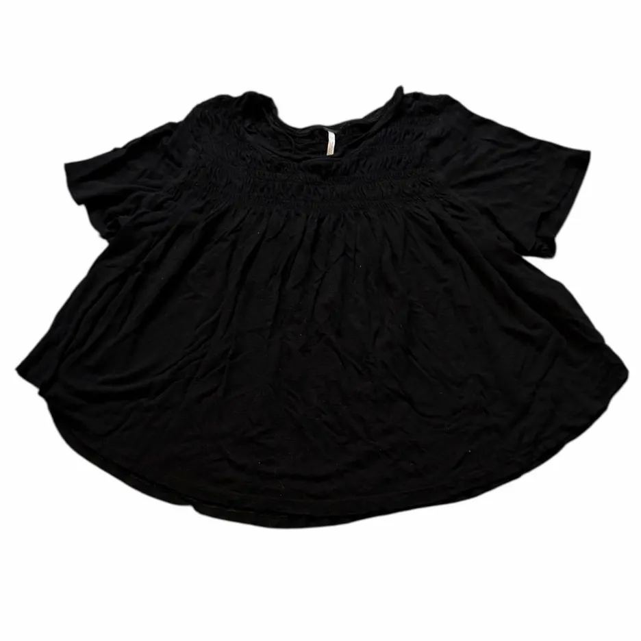 Free People  Womens Dani Shirred Basic T-Shirt - Image 3