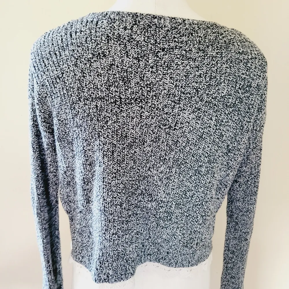 UO Kimchi Blue marled cropped sweater size xs - Image 7