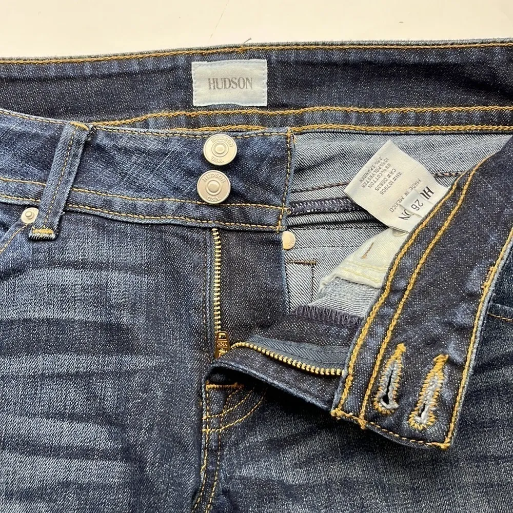 Hudson Jeans Malibu Cap Cuff Size 26 - Image 16