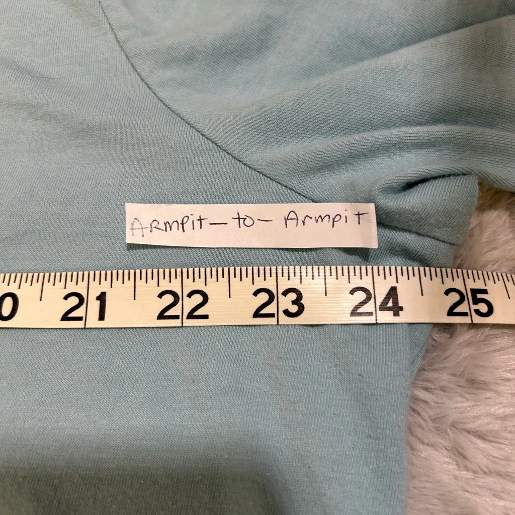 Aqua Blue 'Snow Day' Long Sleeve Shirt Size XXL - Image 4