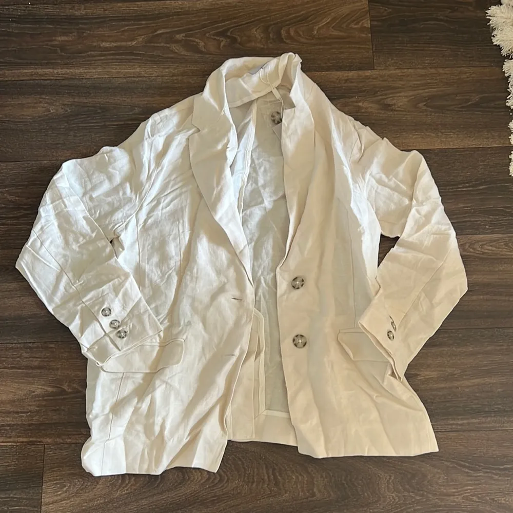 Flynn Blazer in Stone - Image 2