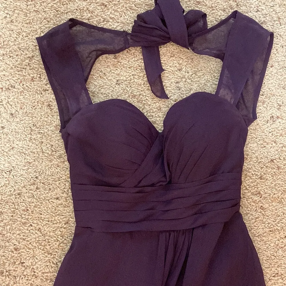 purple formal maxi gown - Image 2