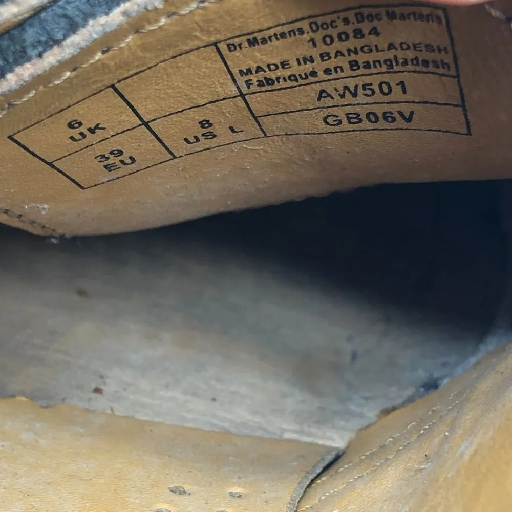 Dr. Martens 1461 Women's Patent Leather Oxford Shoes Black 8 - Image 8