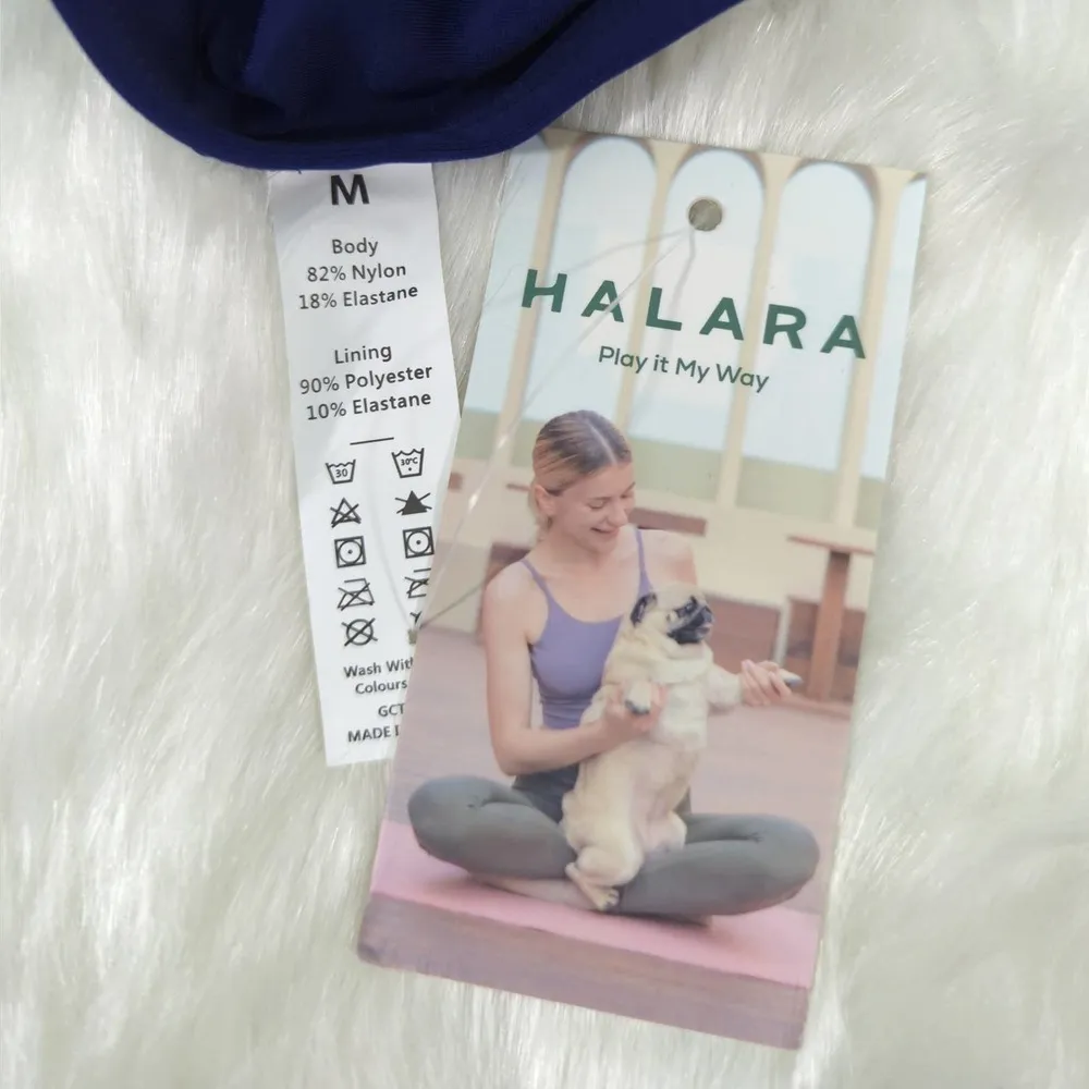 HALARA SWIMWEAR‎ Solid High Waisted Bikini Bottom Swimsuit | MEDIUM - Image 7