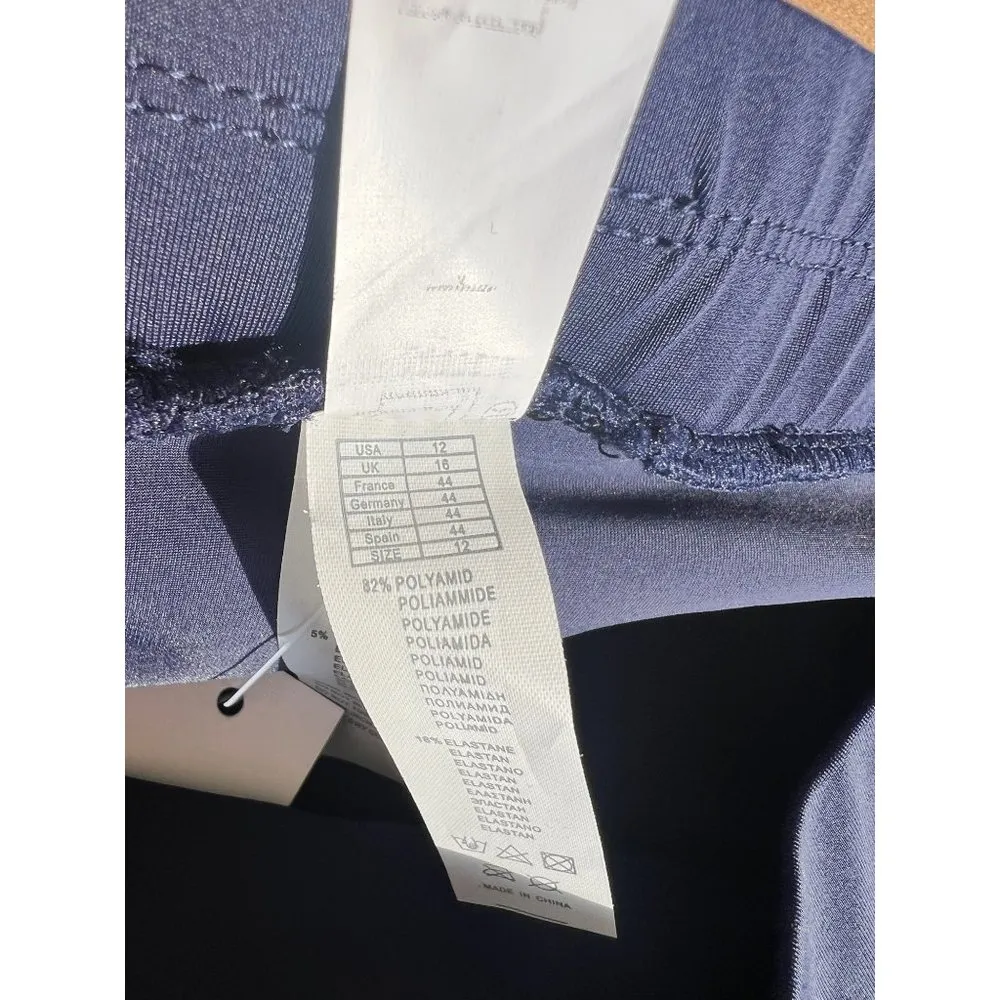 Keeprone Women's Navy Blue Swimming Shorts Size 12 - Image 4