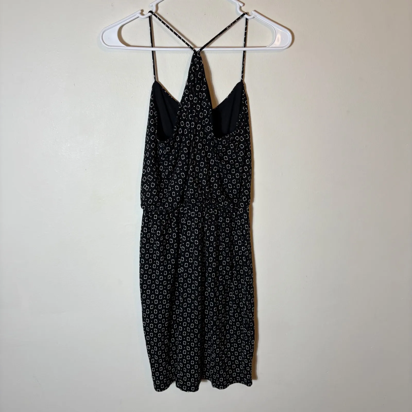LOFT Women's Dress SP Black Sleeveless Cami Mini Sun Dress Casual Party‎ - Image 6