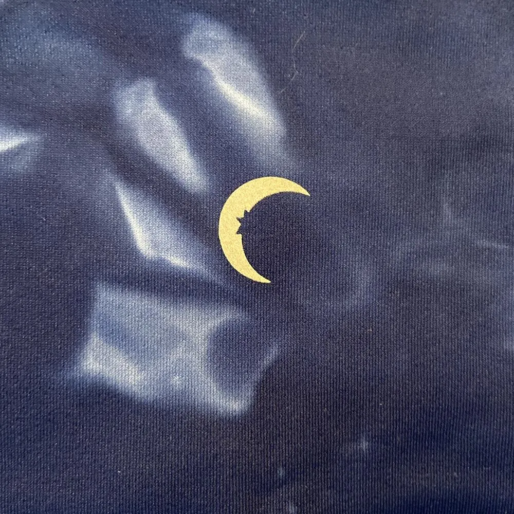 Zyia Active Light N Tight Capri Leggings Hendrix Pocket Hi-Rise Stretch Navy 4 - Image 3