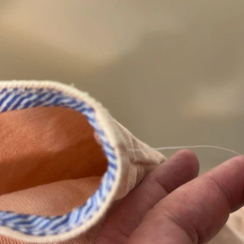 NWOT Anthropologie Holding Horses Regatta Wrap Dress Twill Denim Pink Size 12 - Image 15