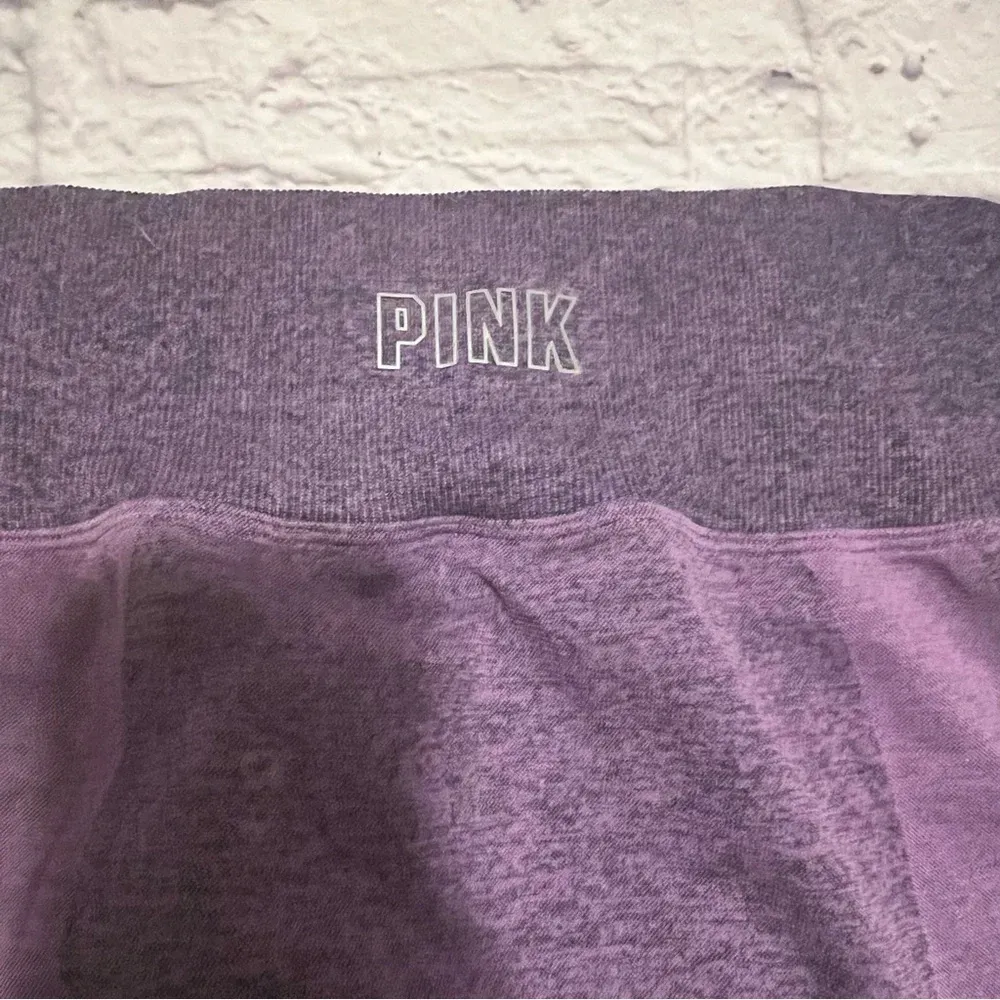 Pink Active Purple Seamless High Waist Leggings‎ Athletic Yoga Pants S - Image 4